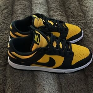 Nike Black and Yellow Sneakers